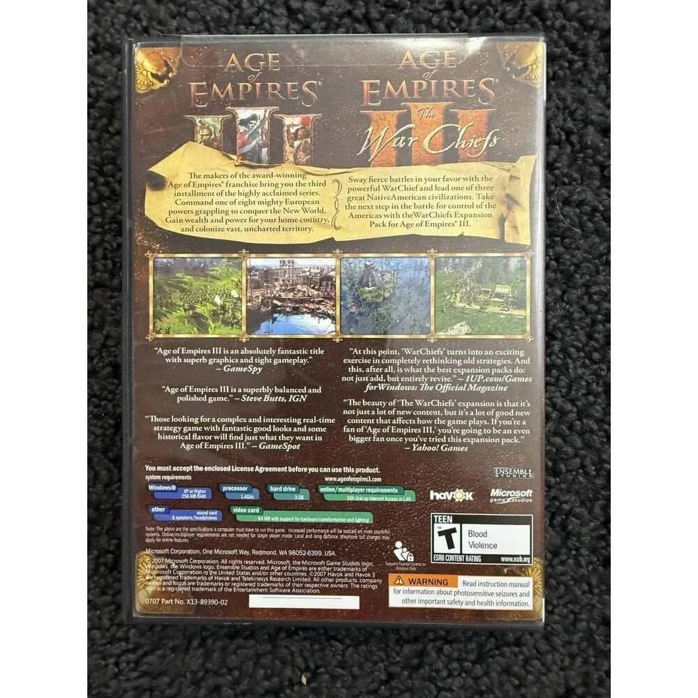 Age of Empires III 3: Gold Edition PC Game